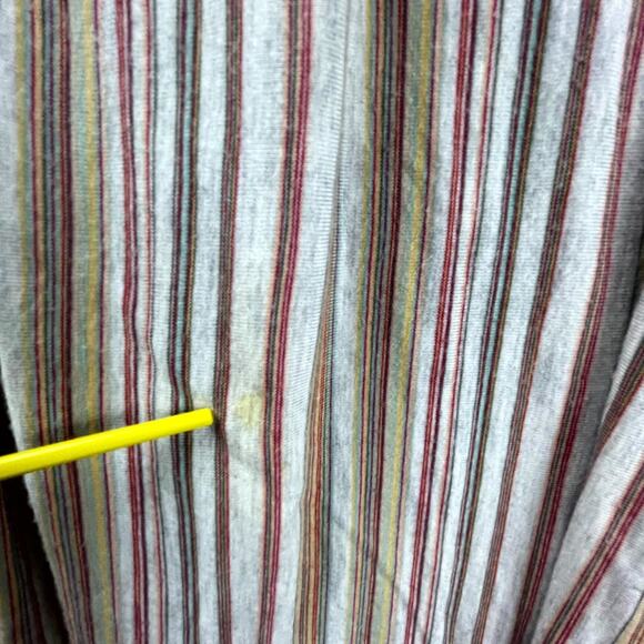 Max Studio Top Womens Medium Brown Tan Flowy Retro Boho Stretch - Picture 6 of 7